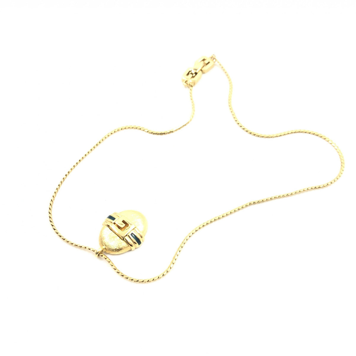 Givenchy Gold Pendant Necklace - Élégance Intemporelle