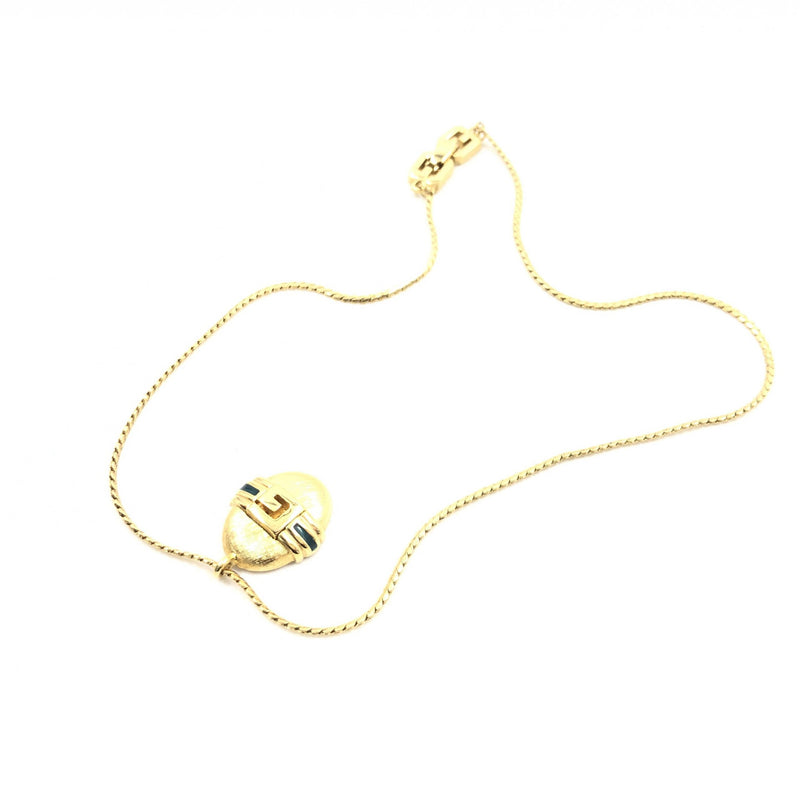 Givenchy Gold Pendant Necklace - Élégance Intemporelle