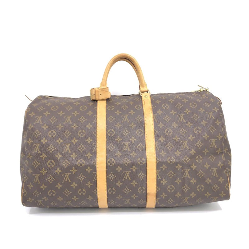 Louis Vuitton Monogram Keepall 55 Handbag - A Timeless Travel Essential