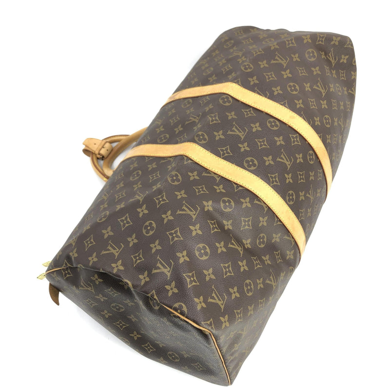 Louis Vuitton Monogram Keepall 55 Handbag - A Timeless Travel Essential