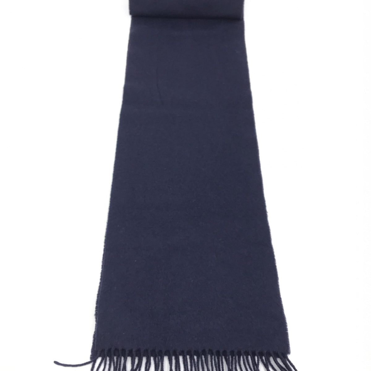 Johnstons of Elgin Navy Blue Soft Wool Scarf - Timeless Elegance