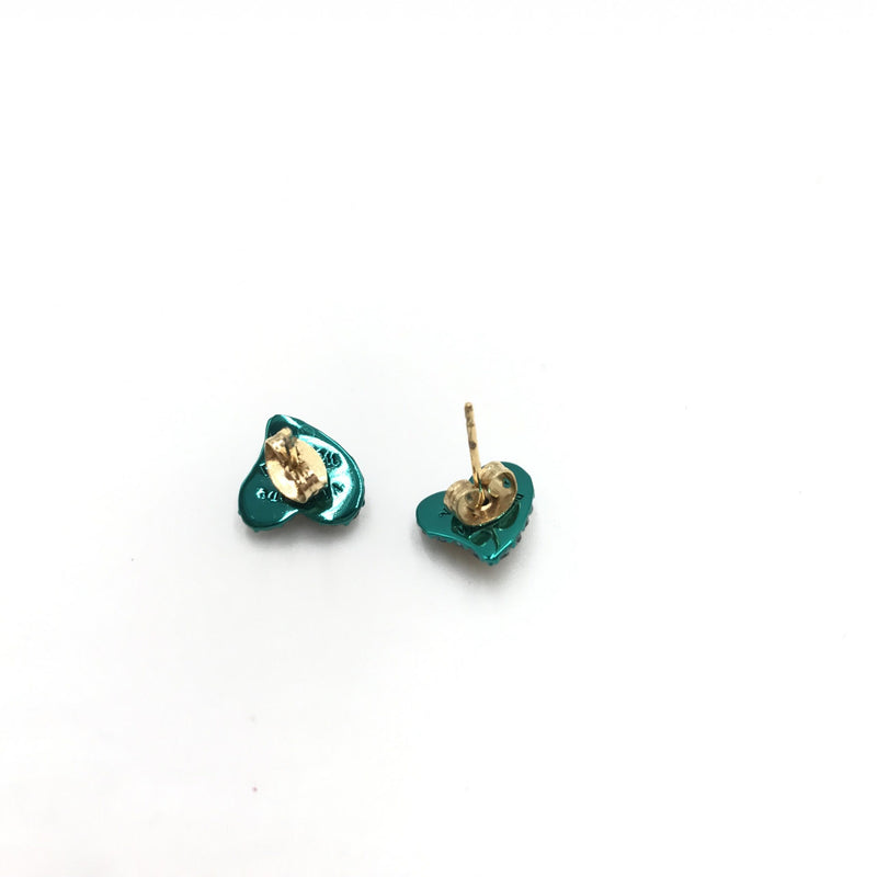 Boucles d'oreilles Vivienne Westwood Orb Heart - Or & Bleu
