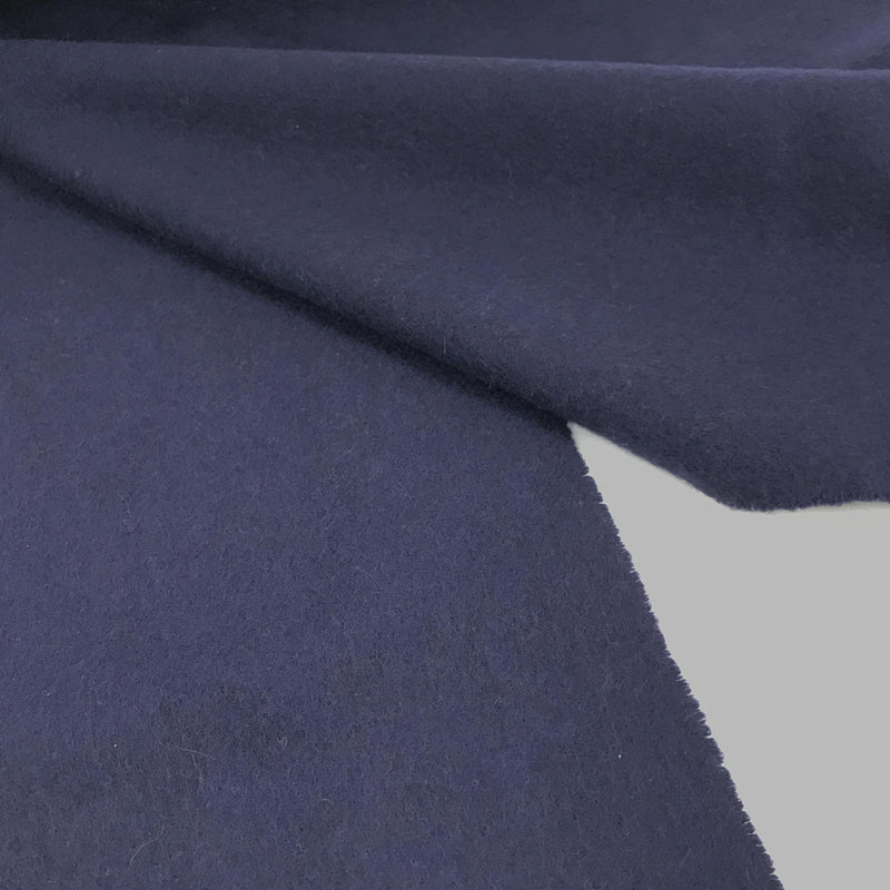 Johnstons of Elgin Navy Blue Soft Wool Scarf - Timeless Elegance