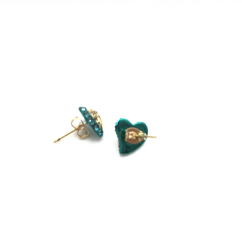 Boucles d'oreilles Vivienne Westwood Orb Heart - Or & Bleu