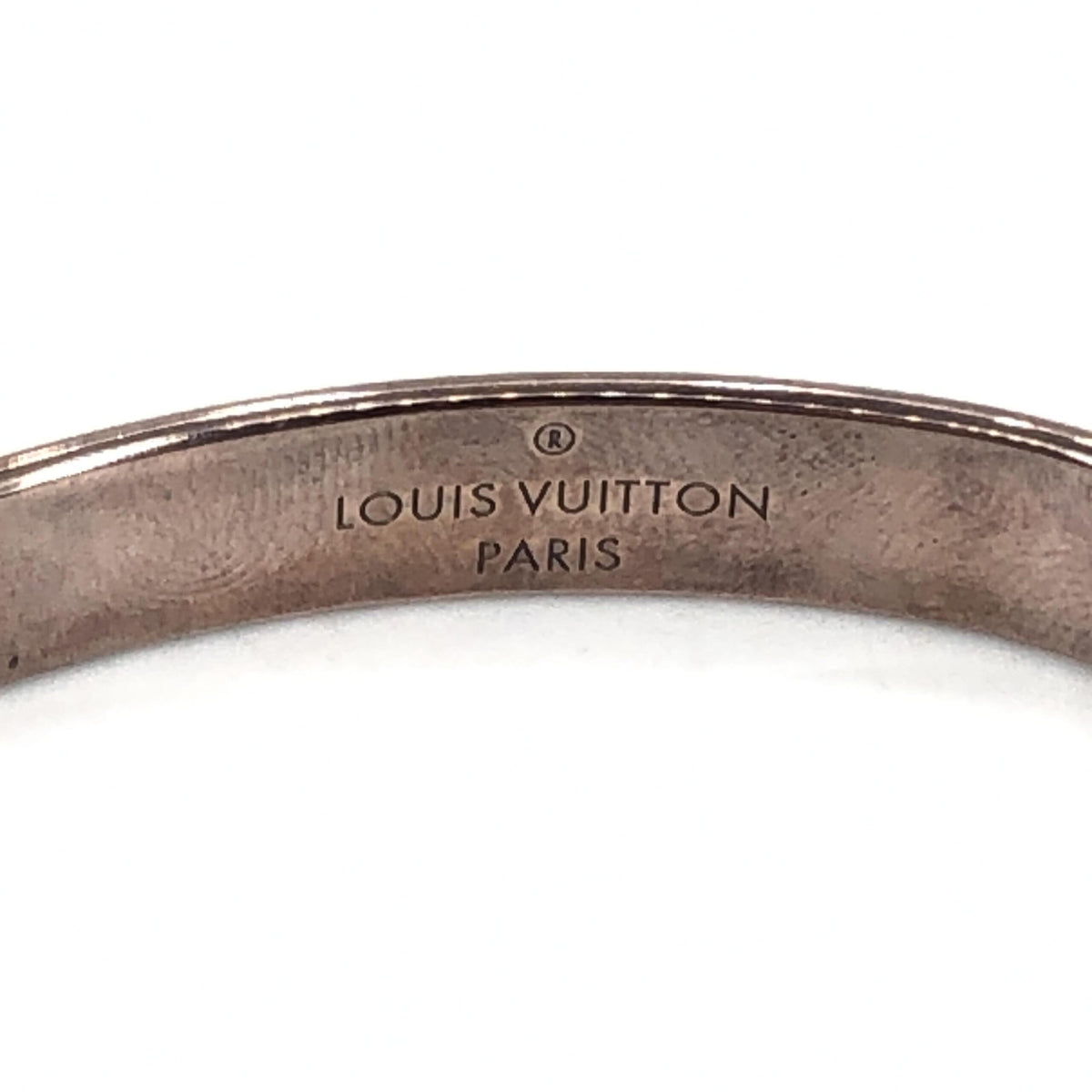 Louis Vuitton Nanogram Cuff Bangle - Élégance Intemporelle