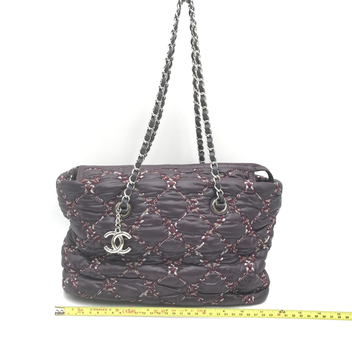Chanel Paris-Byzance Sac à Bandoulière en Nylon Violet