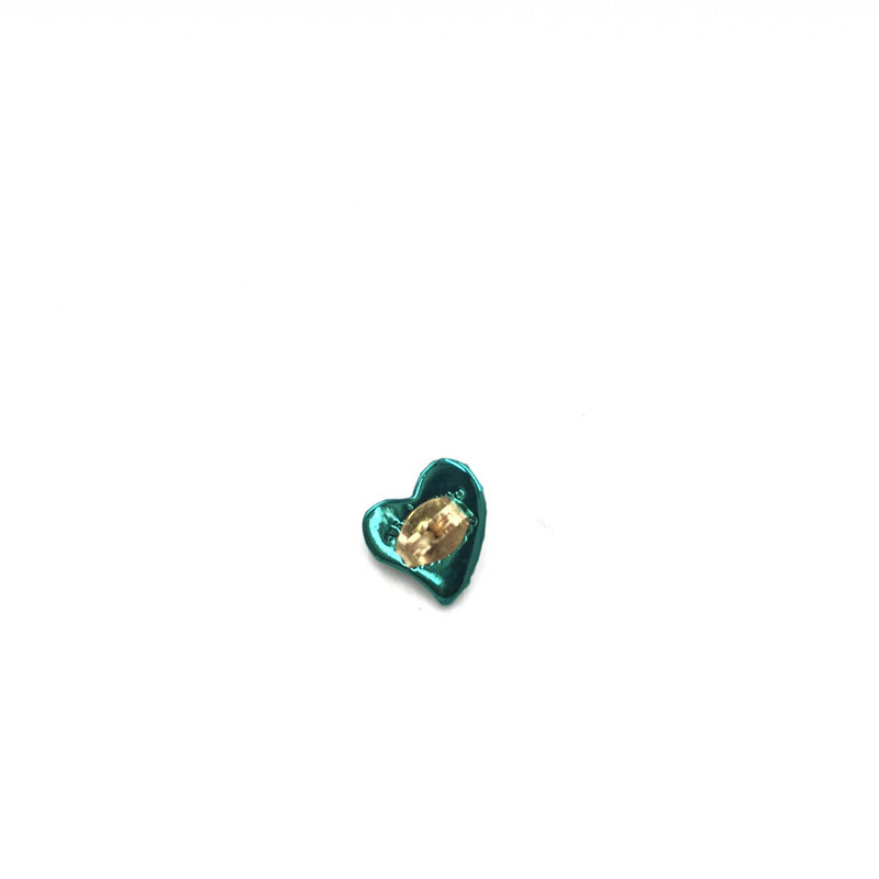 Boucles d'oreilles Vivienne Westwood Orb Heart - Or & Bleu