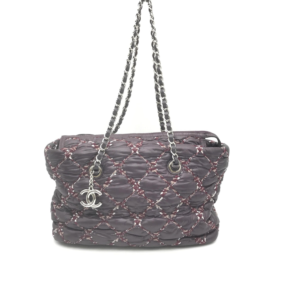 Chanel Paris-Byzance Sac à Bandoulière en Nylon Violet