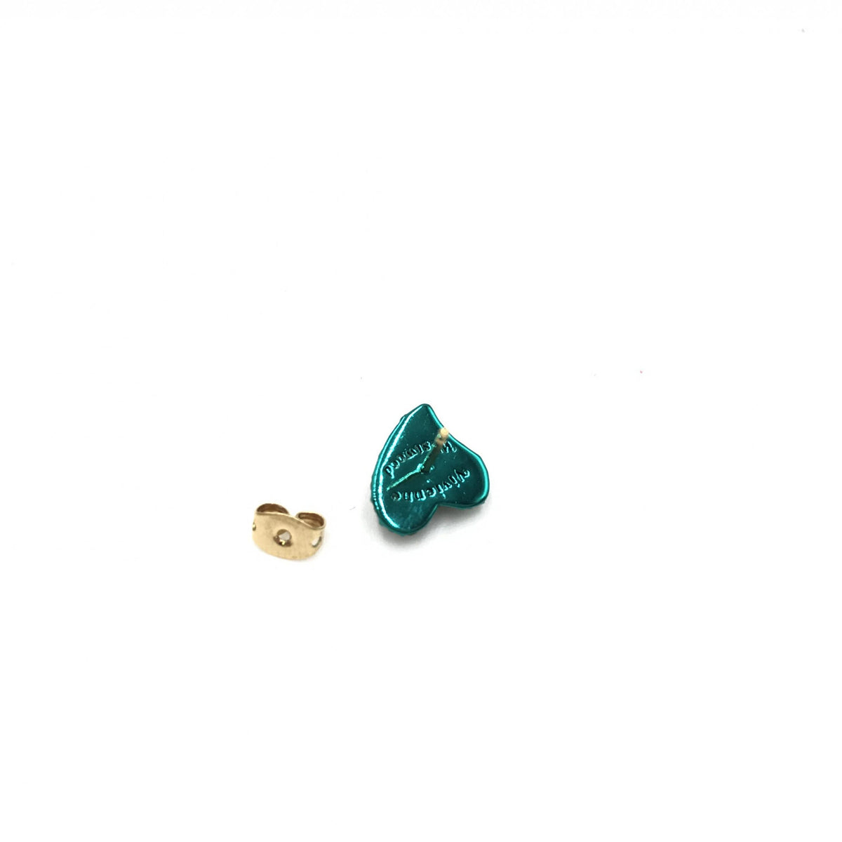 Boucles d'oreilles Vivienne Westwood Orb Heart - Or & Bleu