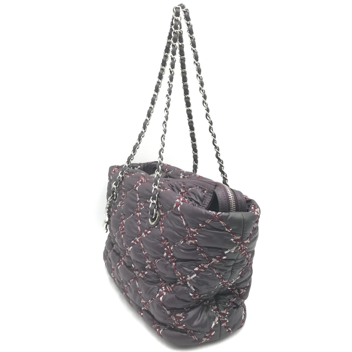 Chanel Paris-Byzance Sac à Bandoulière en Nylon Violet