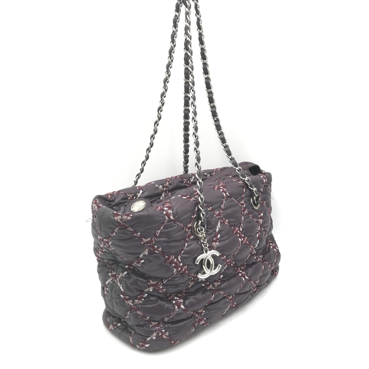 Chanel Paris-Byzance Sac à Bandoulière en Nylon Violet