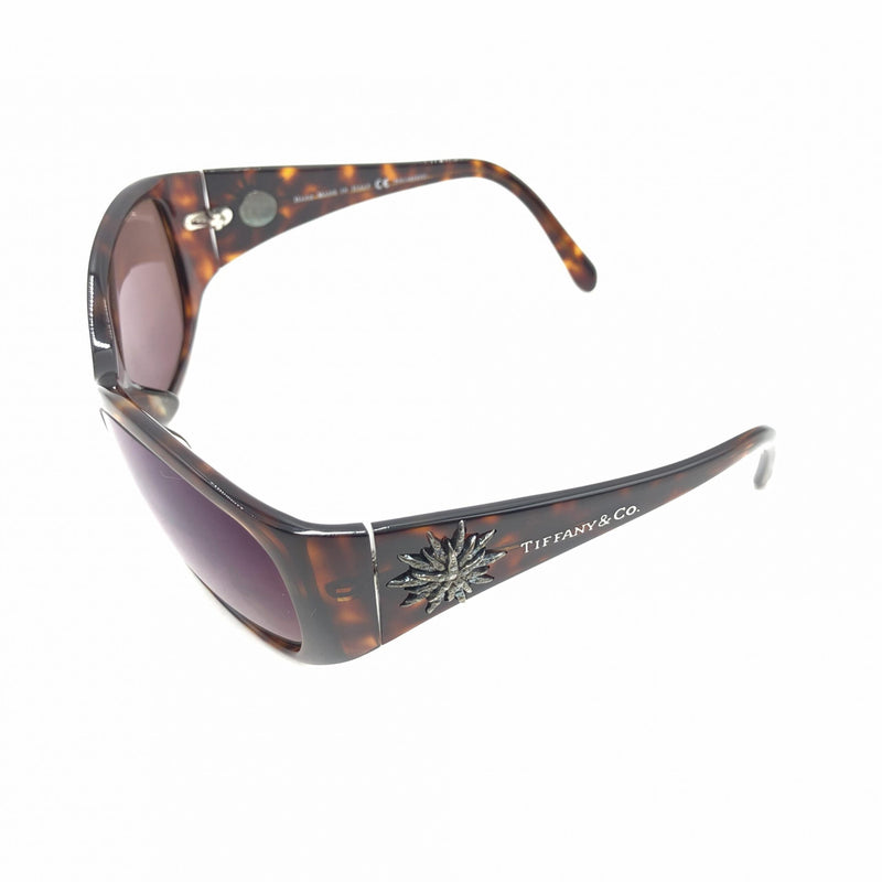 Tiffany & Co. Oval Brown Sunglasses - Timeless Elegance
