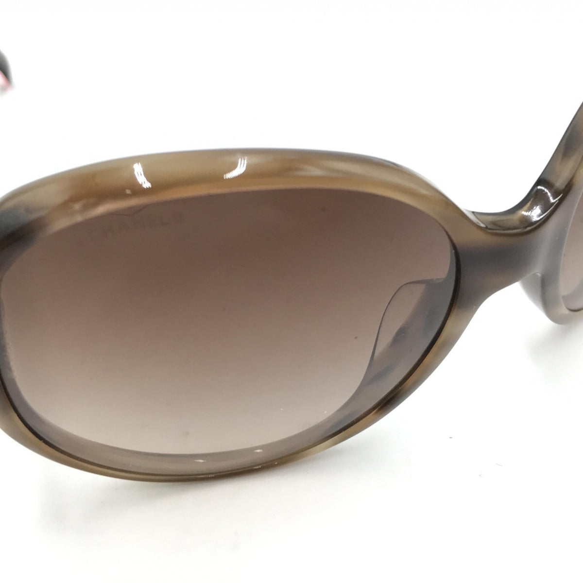 Chanel Oversized Gradient Brown Sunglasses - Timeless Elegance