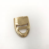 Salvatore Ferragamo Vara Metal Scarf Ring - Accessoire Élégant
