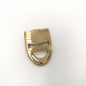 Salvatore Ferragamo Vara Metal Scarf Ring