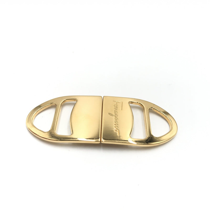 Salvatore Ferragamo Vara Metal Scarf Ring - Accessoire Élégant