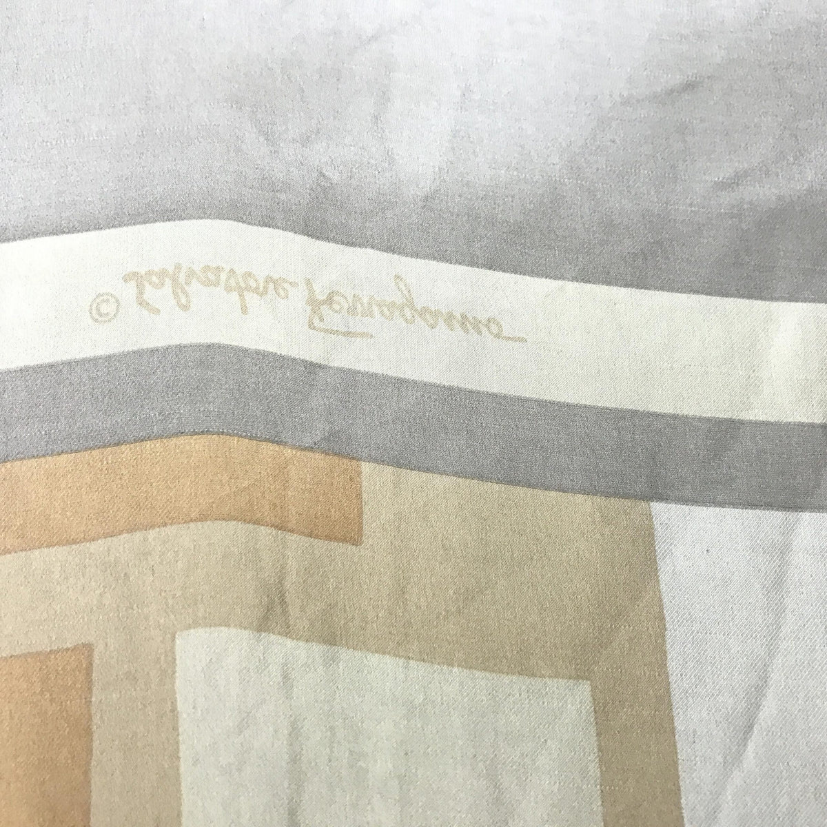 Salvatore Ferragamo Silk Scarf - Élégance Intemporelle