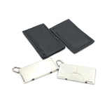 Hermès Silver Tone Half Sun Pendant Set - Timeless Elegance