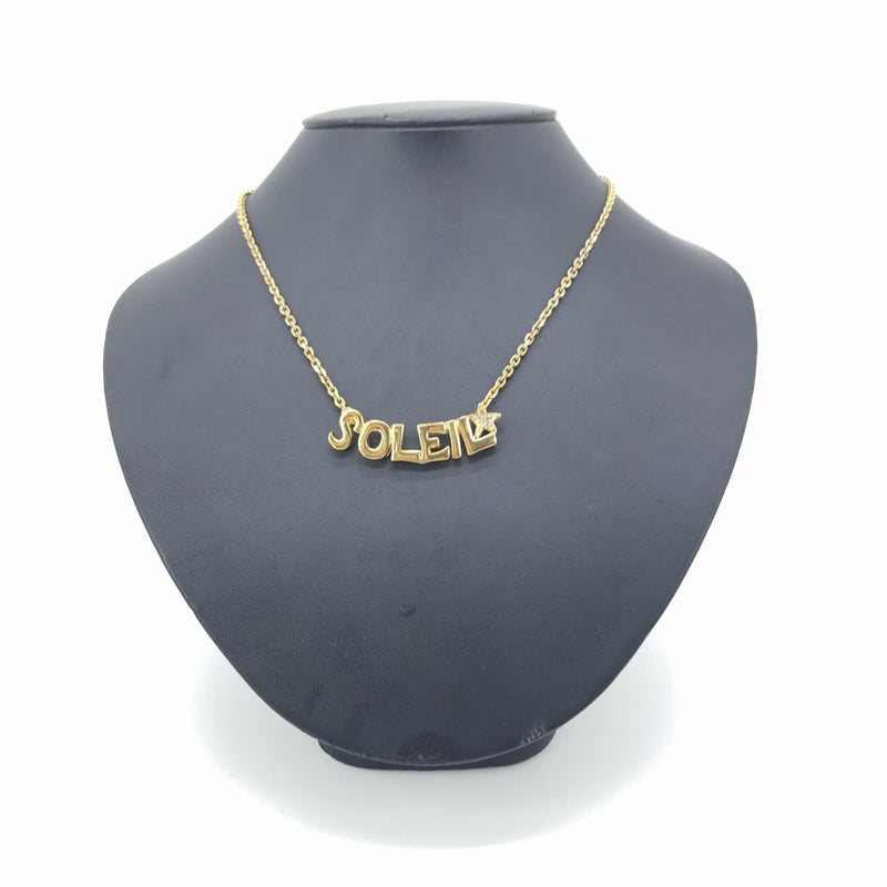 Saint Laurent Soleil Designer Statement Necklace - Élégance Luxueuse