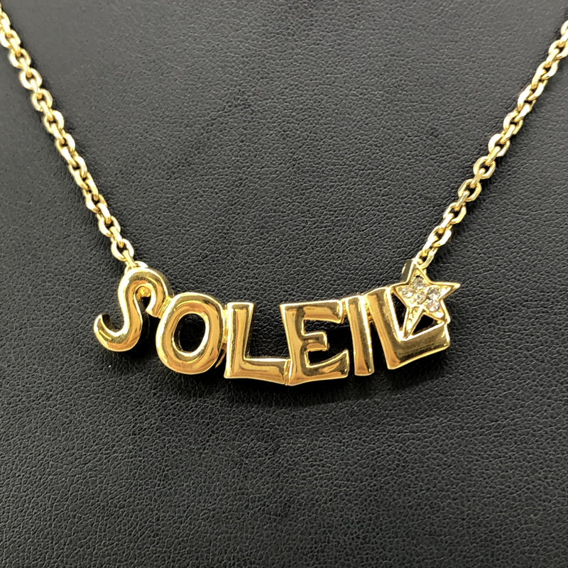 Saint Laurent Soleil Designer Statement Necklace - Élégance Luxueuse