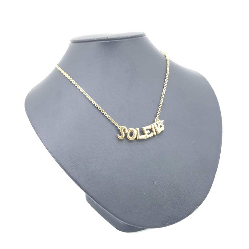 Saint Laurent Soleil Designer Statement Necklace - Élégance Luxueuse