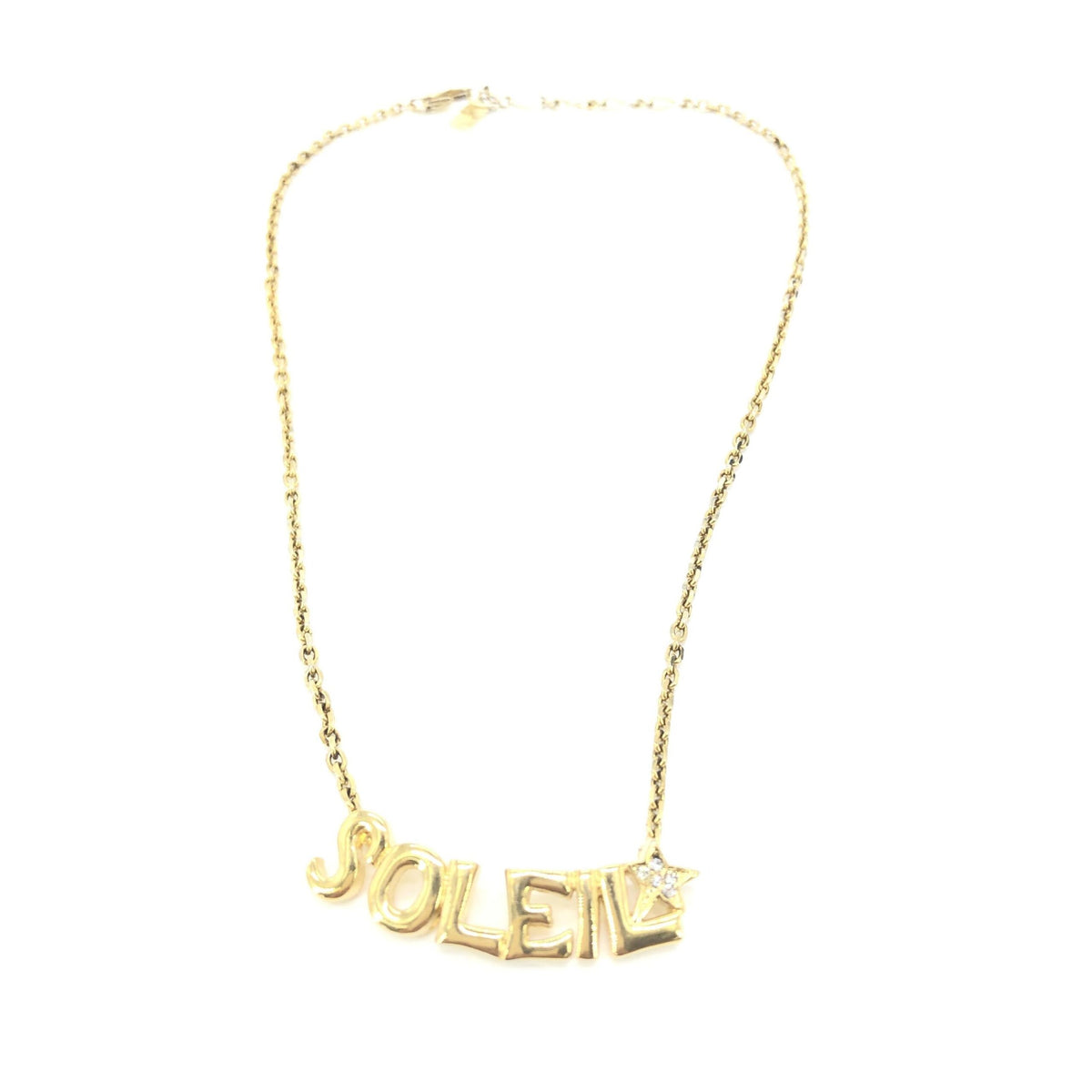 Saint Laurent Soleil Designer Statement Necklace - Élégance Luxueuse