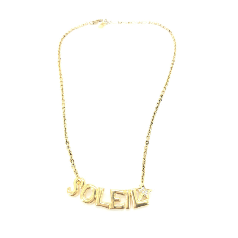 Saint Laurent Soleil Designer Statement Necklace - Élégance Luxueuse