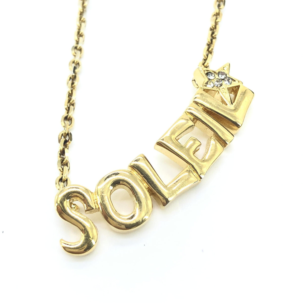 Saint Laurent Soleil Designer Statement Necklace - Élégance Luxueuse