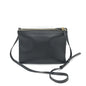 Celine Trio Black Leather Shoulder Bag