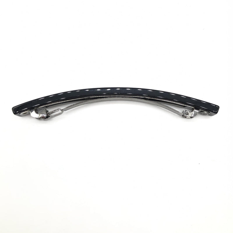 Chanel Baretta Hair Clip - Élégant Accessoire Noir