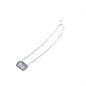 Christian Dior Dior 925 Sterling Silver Antique Art Deco Howard & Co. "Port" Necklace