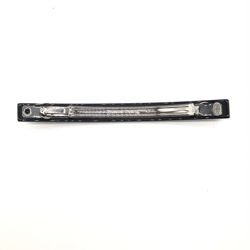 Chanel Baretta Hair Clip - Élégant Accessoire Noir