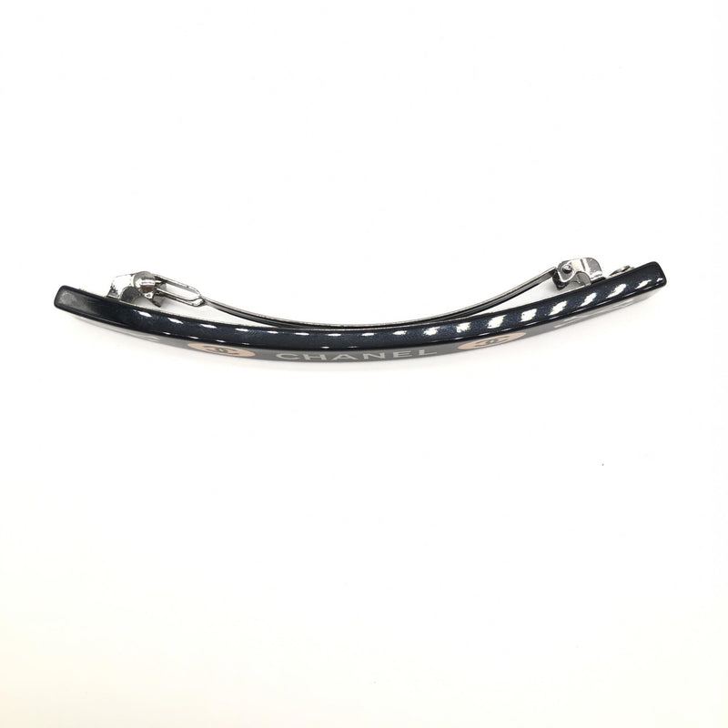 Chanel Baretta Hair Clip - Élégant Accessoire Noir