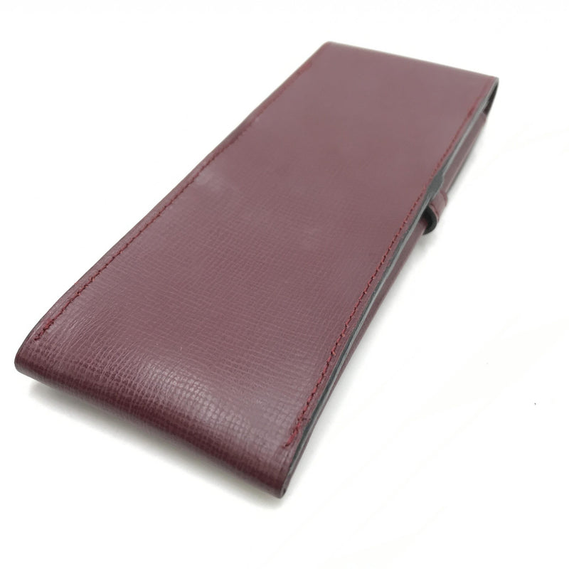 Cartier Must Line Sunglasses Leather Case - Elegant Red Accessory