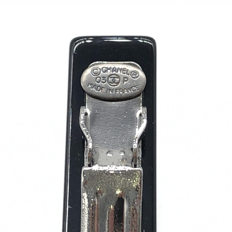 Chanel Baretta Hair Clip - Élégant Accessoire Noir