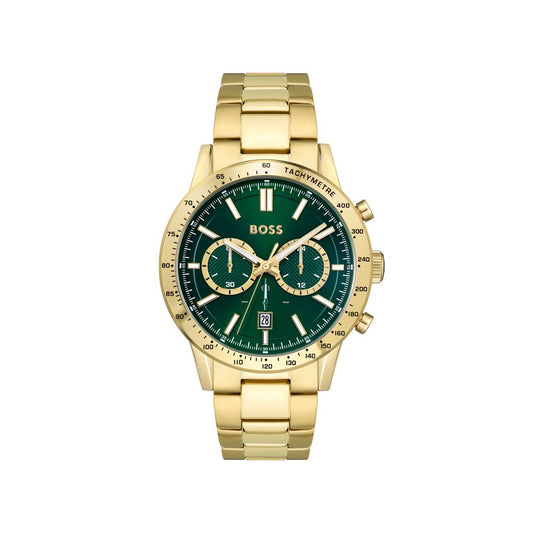 Hugo Boss Gold Stainless Steel Dress Watch for Men