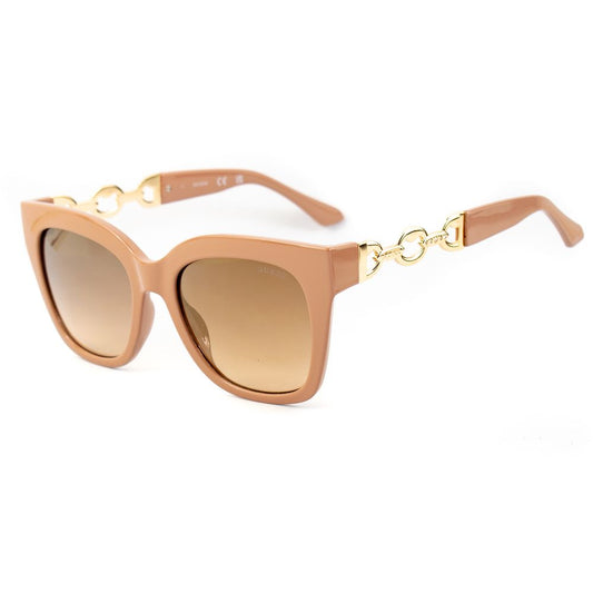Guess Beige Resin Sunglasses