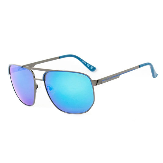 Guess Gray Metal Sunglasses - GF00061-6106X