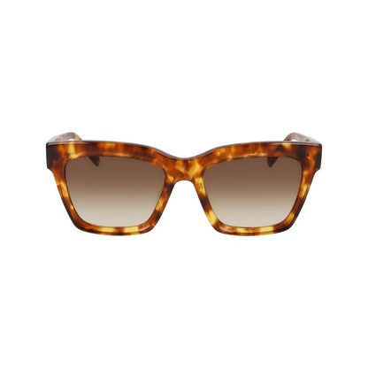 DKNY Brown Acetate Sunglasses