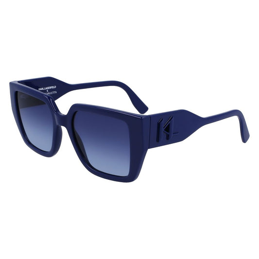 Karl Lagerfeld KL6098S Blue Injected Sunglasses for Women