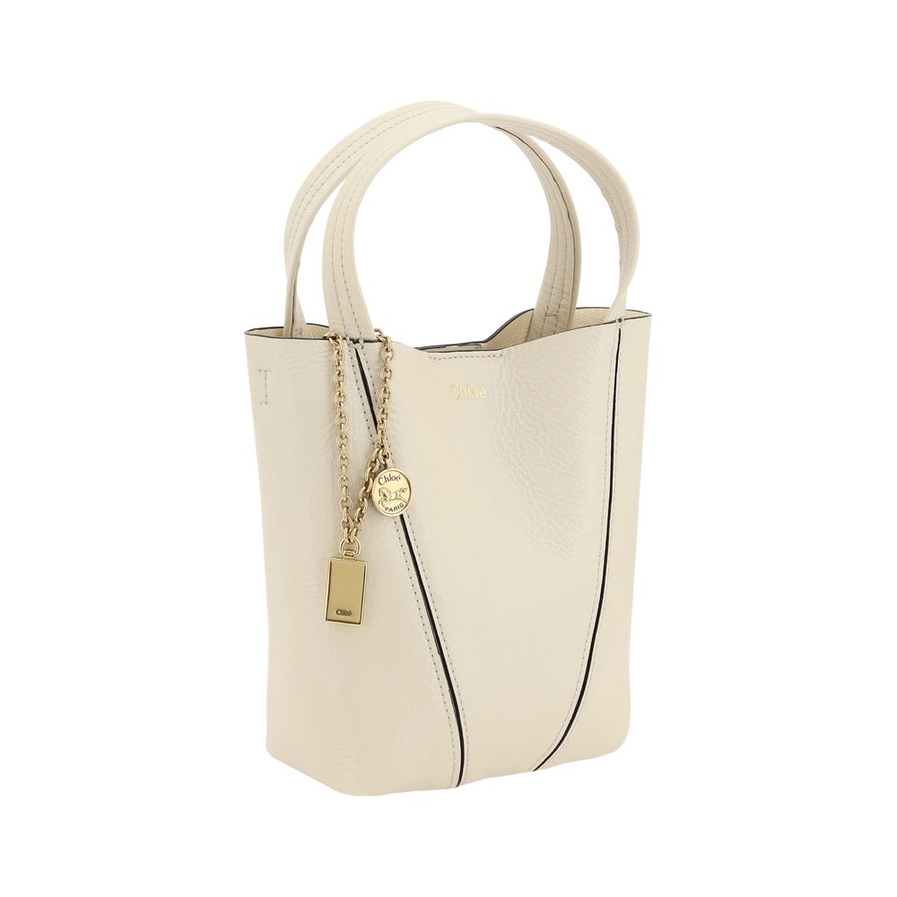 Chloé Beige Calf Leather Bos Taurus Shoulder Bag