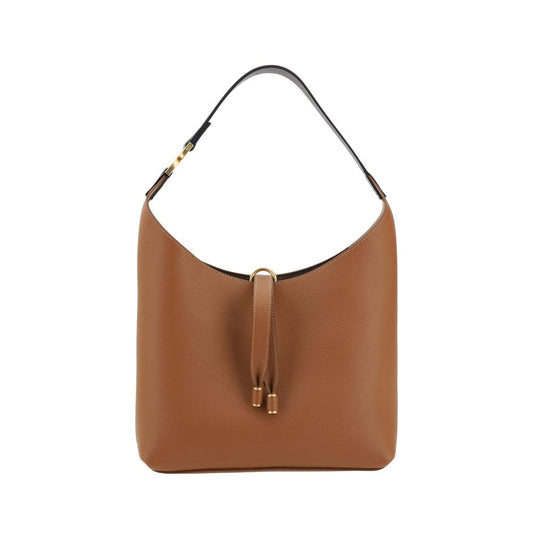 Chloé Brown Calf Leather Bos Taurus Shoulder Bag
