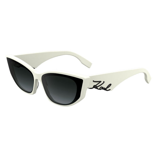 Karl Lagerfeld KL6162S White Acetate Sunglasses for Women
