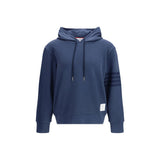 Thom Browne Blue Cotton Sweatshirt - Regular Fit