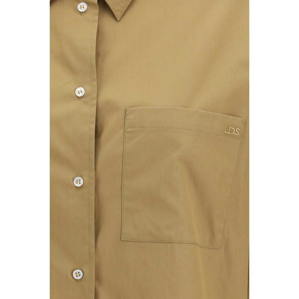 Loulou De Saison Lee Shirt Beige Cotton for Women