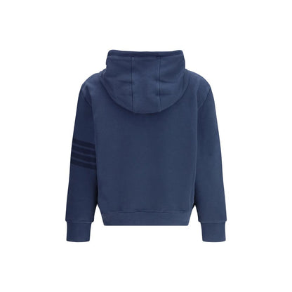 Sweat-shirt bleu en coton Thom Browne