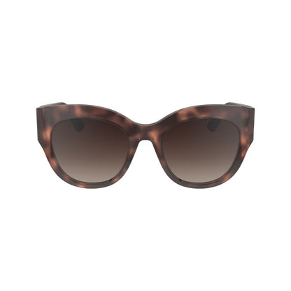 Longchamp Brown Acetate Sunglasses