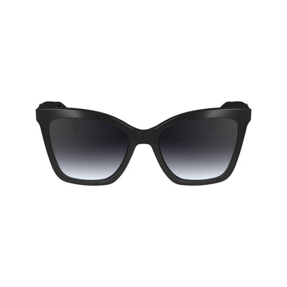 Longchamp Black Acetate Sunglasses