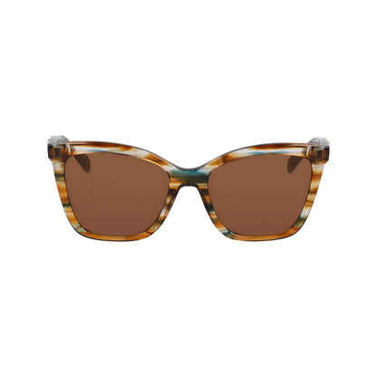 Longchamp Brown Acetate Sunglasses