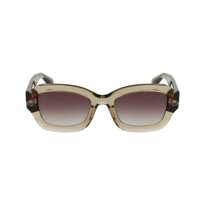 Longchamp Bicolor Acetate Sunglasses
